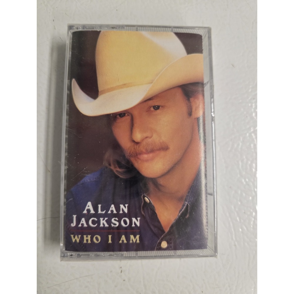 Alan Jackson Who I Am Cassette 1994 NEW SEALED CRC Columbia Record Club AC 18759